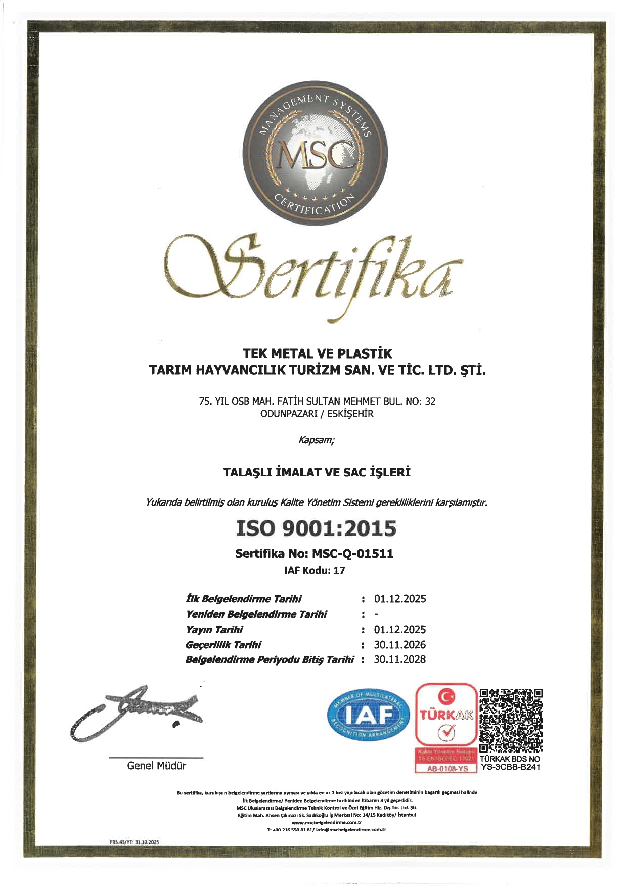 ISO 9001