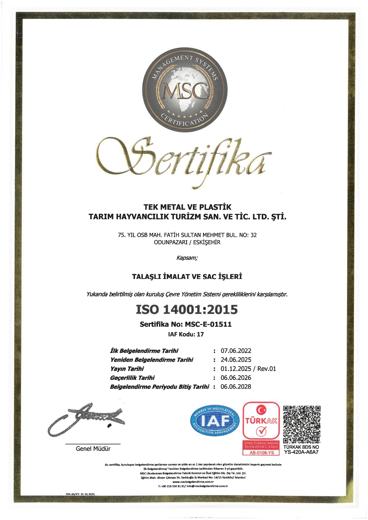 ISO 14001